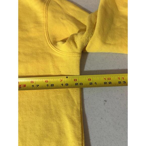 Walt Disney World Mickey Mouse Sweatshirt Womens Size Small Yellow - Picture 7 of 9